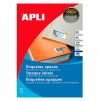 ЕТИКЕТИ ПРИНТЕРНИ ПЛЪТНИ APLI 25.4X10 189БР/А4 20Л