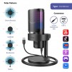 Настолен микрофон FIFINE A9 RGB 4 Polar Patterns- Black
