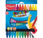 ПАСТЕЛИ COLOR` PEPS МАСЛЕНИ 24 ЦВЯТА