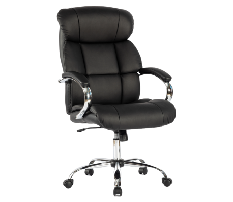 ДИРЕКТОРСКИ СТОЛ BRAXTON ЕКО КОЖА ЧЕРЕН