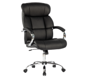 ДИРЕКТОРСКИ СТОЛ BRAXTON ЕКО КОЖА ЧЕРЕН