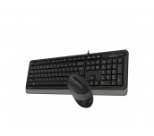 К-Т КЛАВИАТУРА+МИШКА A4TECH FSTYLER F1010 USB СИВ