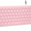 Безжична клавиатура A4TECH FBX51C FSTyler, розово