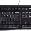 Kомплект клавиатура с мишка Logitech MK120, Черна