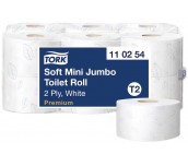 ТОАЛЕТНА ХАРТИЯ TORK MINI JUMBO T2 170М 12БР