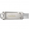 USB ПАМЕТ SANDISK ULTRA DUAL DRIVE LUXE 256GB СИВ