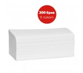 КЪРПИ ЗА РЪЦЕ V 21X24 СМ 200 БРОЯ 2 ПЛ. ЦЕЛУЛОЗНИ