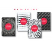 ТЕТРАДКА СПИРАЛА B&W A4 ТВЪРДИ КОРИЦИ 160Л RED POINT