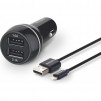 PHILIPS DLP2357V ЗАРЯДНО КОЛА 2xUSB+Lightin КАБЕЛ
