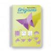 ТЕТРАДКА СПИРАЛА B&W ORIGAMI А4 60Л МИКС