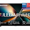 Hisense, 100''  U7Q,ULED Smart, FALD, 165Hz, 5000:1,Quantum Dot, Dolby vision IQ,Vidaa, ADS, Black