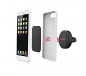Стойка за телефон Hama Magnet, За кола, Въртене на 360 градуса, Черен