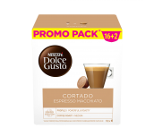 КАФЕ NESCAFE DOLCE GUSTO CORTADO ПРОМО ПАКЕТ 16+2 БР 18 НАПИТКИ