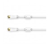 HAMA Коаксиален антенен кабел SAT, F-Plug - F-Plug, 1,5 m, 100 dB, 205251