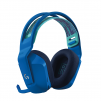 Геймърски слушалки Logitech G733 Blue Lightspeed Wireless RGB, Микрофон, Сини