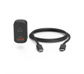 Зарядно за лаптоп за кола HAMA, USB-C, (PD), 5-20 V/ 65 W, 200018