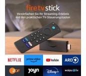 Мултимедиен плеър AMAZON Fire TV Stick, Wi-Fi 6, Alexa Voice Remote, Черен