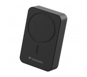 Verbatim Charge 'n' Go Essentials Power Bank Magnetic Wireless 20000mAh Black