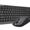 Комплект клавиатура и мишка A4TECH FG1112, Черен