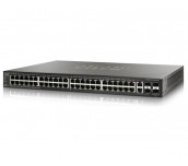 Комутатор SF500-48P-K9-G5 48-port 10/100 POE Stackable Managed Switch w/Gig Uplinks