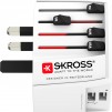 Адаптер SKROSS PRO MUV 2 x USB-A, 1.302960, World, Бял