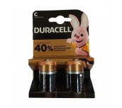 Алкална батерия DURACELL C  LR-14 /2 бр. в опаковка/ 1.5V