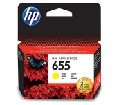 HP 655 Yellow Ink Cartridge