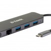 D-Link 5-in-1 USB-C Hub with Gigabit Ethernet/Power Delivery