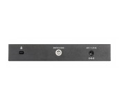 Суич D-Link DGS-1100-08PV2/E, 8 портов PoE 10/100/1000 Gigabit Smart Switch, управляем, за монтаж в шкаф