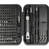Комплект отвертки DeLock 64167, 130 части, S2, Калъф