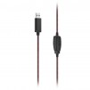 HAMA Слушалки с микрофон HS-USB400 V2, черно