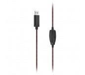 HAMA Слушалки с микрофон HS-USB400 V2, черно