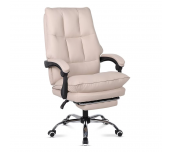 ДИРЕКТОРСКИ СТОЛ SOLOMON ЕКО КОЖА БЕЖОВ