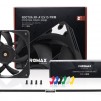 Вентилатор Noctua 120mm NF-A12x15 PWM chromax.black.swap
