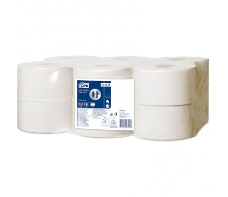 ТОАЛЕТНА ХАРТИЯ TORK MINI JUMB T2 ADV 2P 170M 12БР