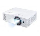 Acer Projector S1386WH, DLP, Short Throw, WXGA (1280x800), 3600 ANSI Lumens, 20000:1, 3D, HDMI, VGA, RCA, Audio in, Audio out, VGA out, DC Out (5V/1A, USB-A), Speaker 16W, Bluelight Shield, 3.1kg, Whi