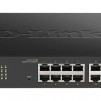 Суич D-Link DGS-1100-16V2, 16 портов 10/100/1000 Gigabit Smart Switch, управляем