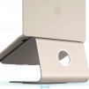 Поставка за лаптоп Rain Design mStand360 with Swivel Base - Starlight