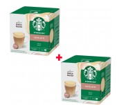 1+1 КАФЕ КАПСУЛИ STARBUCKS DOLCE GUSTO КАФЕ ЛАТЕ 12 БРОЯ