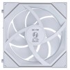 Вентилатори 3бр Lian Li UNI FAN SL-INF Wireless ARGB PWM Reverse - 120 mm Бели + Контролер