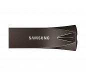 USB памет Samsung BAR Plus, 64GB, USB-A, Titanium Gray