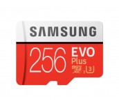 Samsung 256GB micro SD Card EVO+ with Adapter, Class10, Read 100MB/s - Write 90MB/s