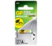 Алкална батерия GP 12 V 1 бр. в опаковка за аларми А27