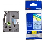 Brother TZe-551 Tape Black on Blue, Laminated, 24mm, 8 m - Eco