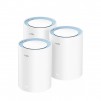 Безжична MESH система Cudy M1200 3, AC1200 Dual Band, 2.4/5 GHz, 300 -  867 Mbps, 3 броя