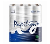 ТОАЛЕТНА ХАРТИЯ PAPILION PREMIUM 3ПЛ 32 БРОЯ