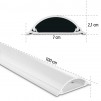 Канал PVC за скриване на кабел-100х7х2,1 см, 220894