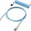 Кабел за клавиатура HyperX Coiled Cable USB-C Light Blue-White