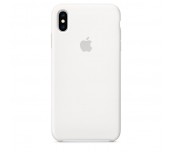 Apple iPhone XS Max Silicone Case - White