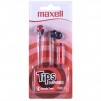 Слушалки тапи с микрофон MAXELL IN-TIPS RED